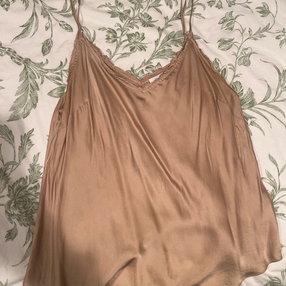 Silk camisole top